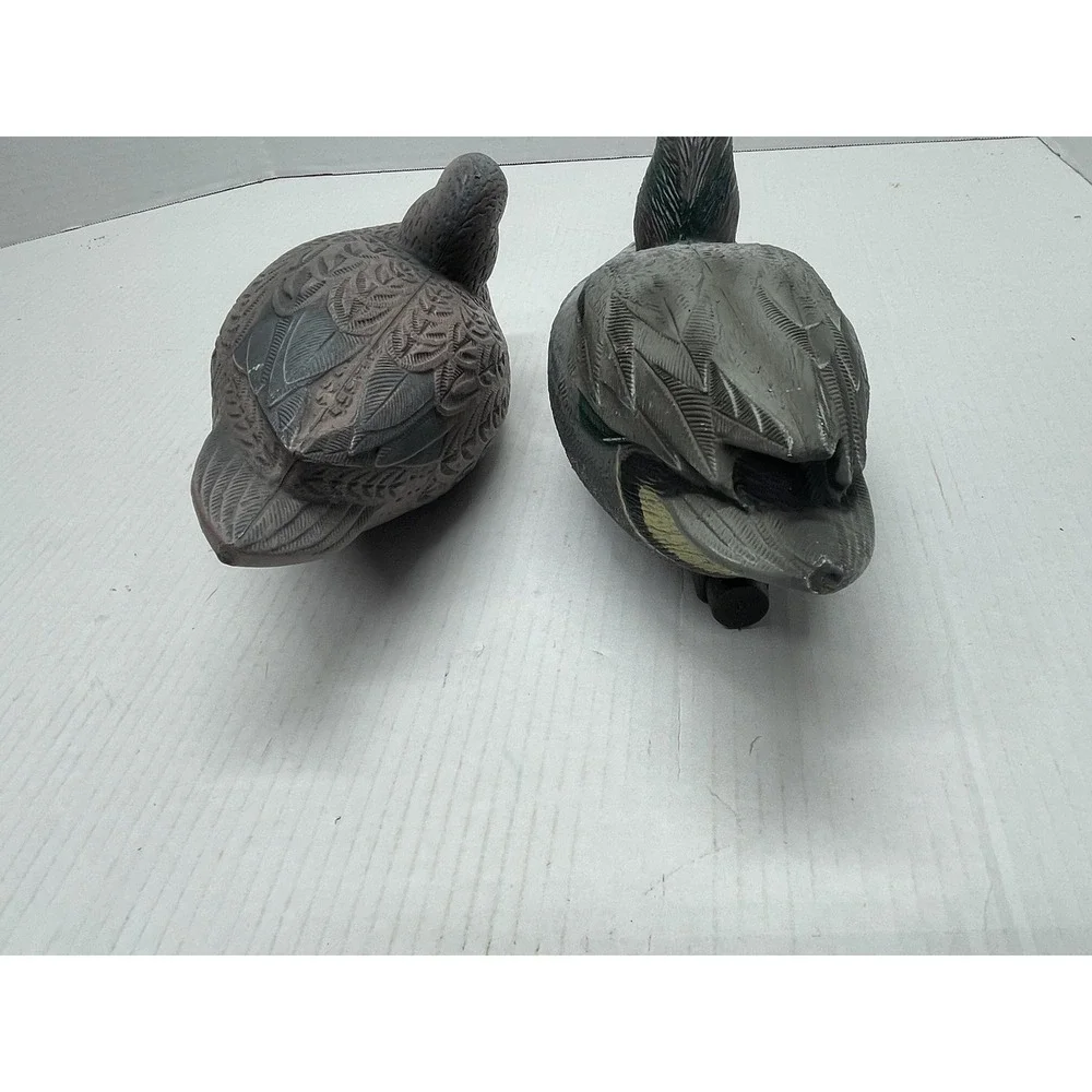 Vintage Lot Of 2 Snap-Lock Decoys Excellent Condition
